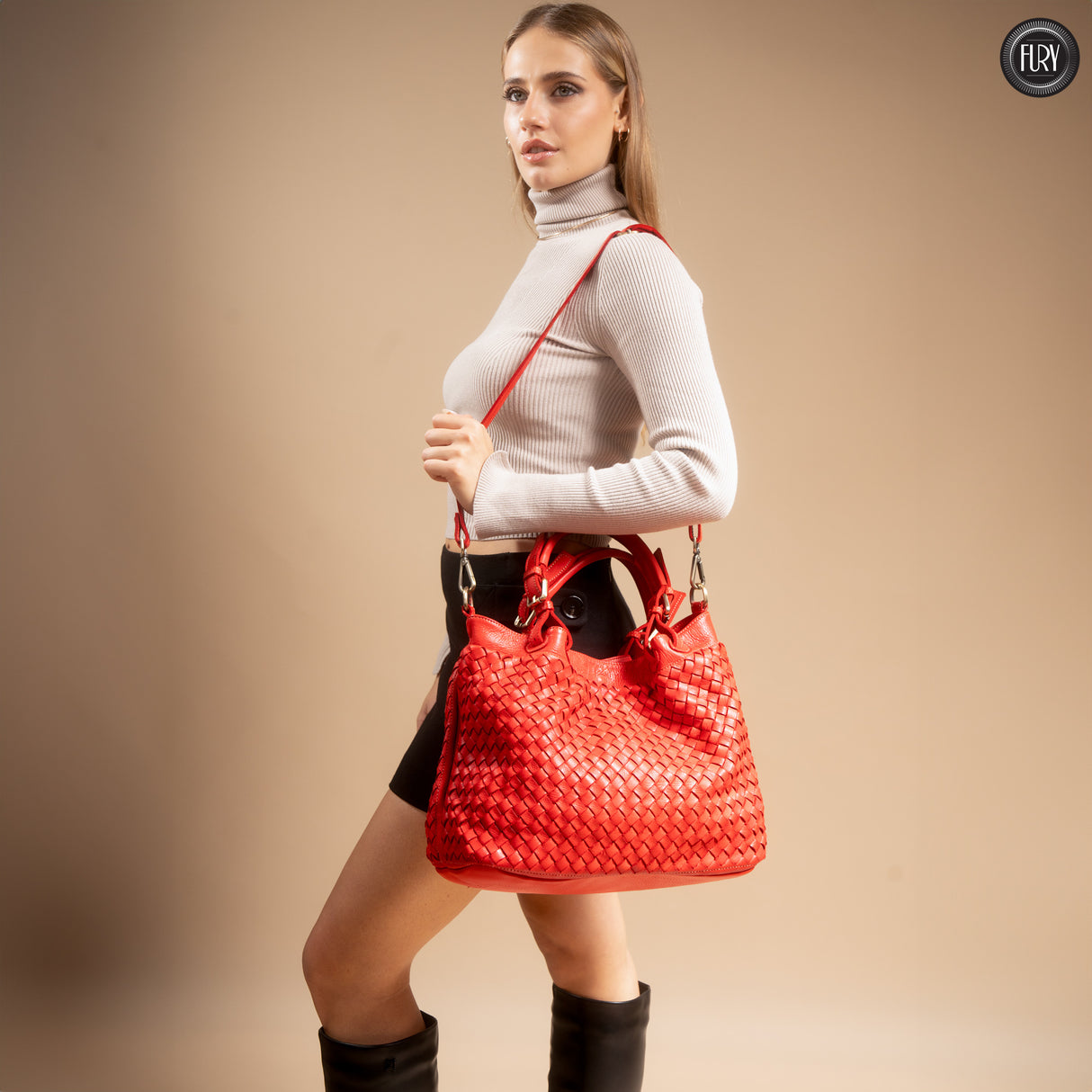 Caterina handbag in leather