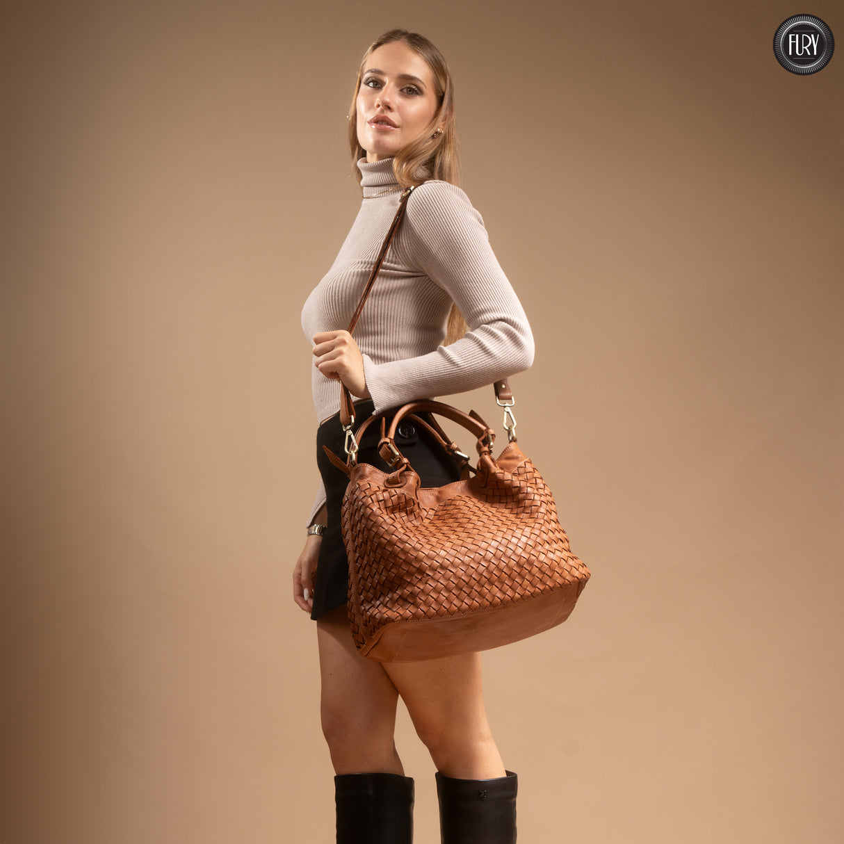 Caterina handbag in leather