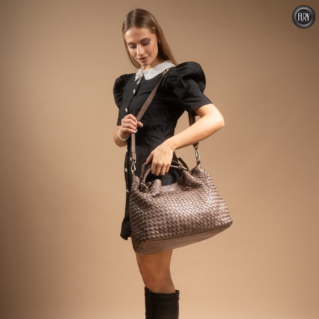 Caterina handbag in leather