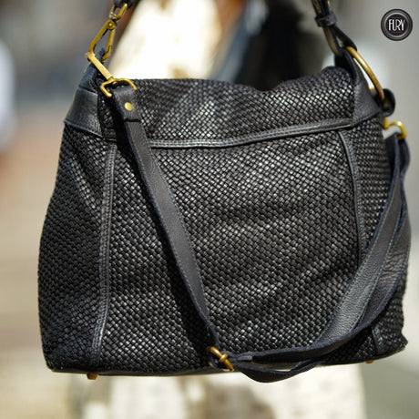 Borsa Deni in pelle Fury Bags#colore_nero